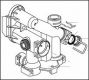 CM1301956 левая часть гидроблока (Elexia)